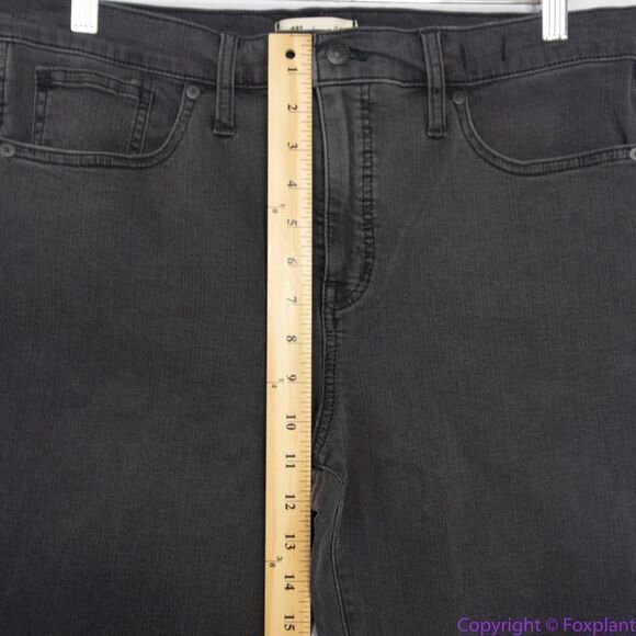 NEW Madewell Petite Stovepipe Jeans in Banberry Wash: Raw-Hem, P32 - Picture 8 of 16